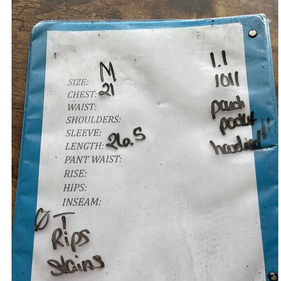 Longhorn Apparel Unisex Orange M Logo Sweater Hoodie Pouch Pocket - Picture 10 of 10